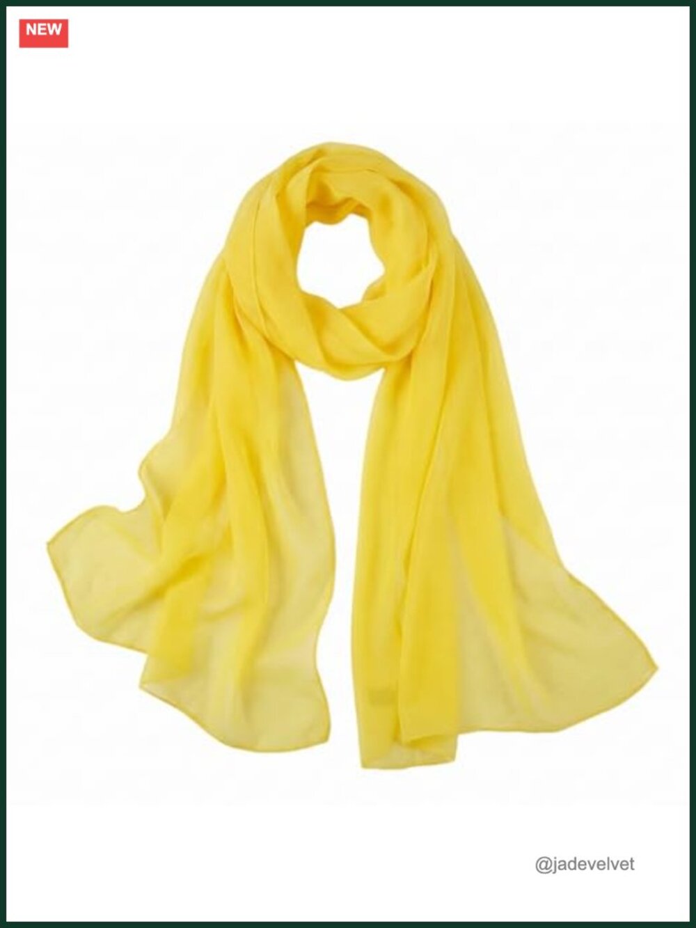 Women's Chiffon Scarf Long Flowy Wrap Wedding Shawl